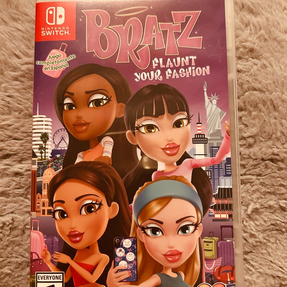 NWOT-Bratz: Flaunt Your Fashion Nintendo Switch Game.